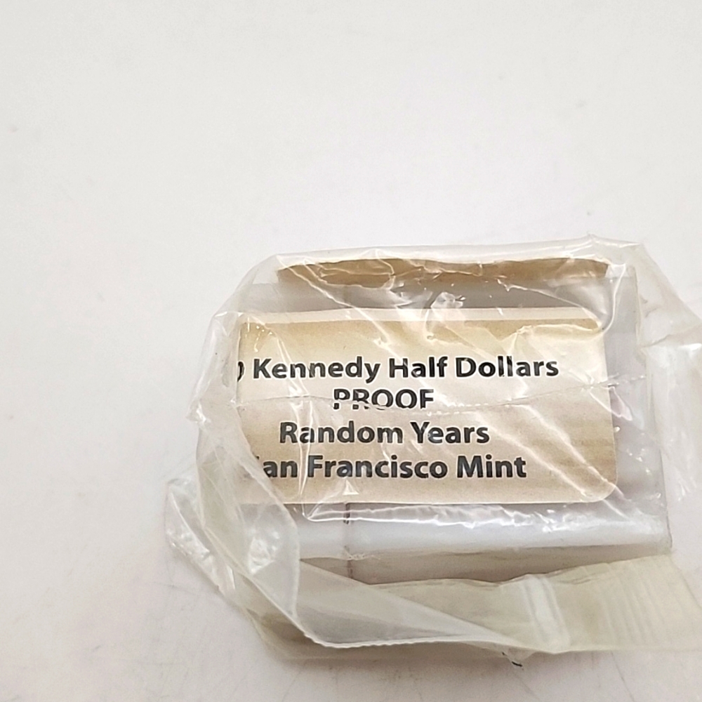20 Kennedy Half Dollars Proof Random Years San Francisco Mint Uncirculated